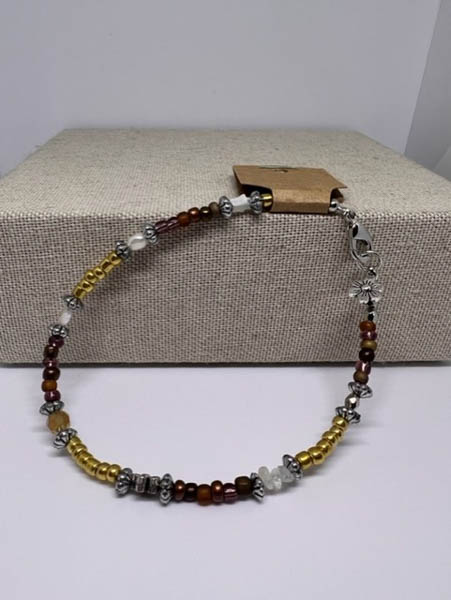 Yellow Flower Anklet